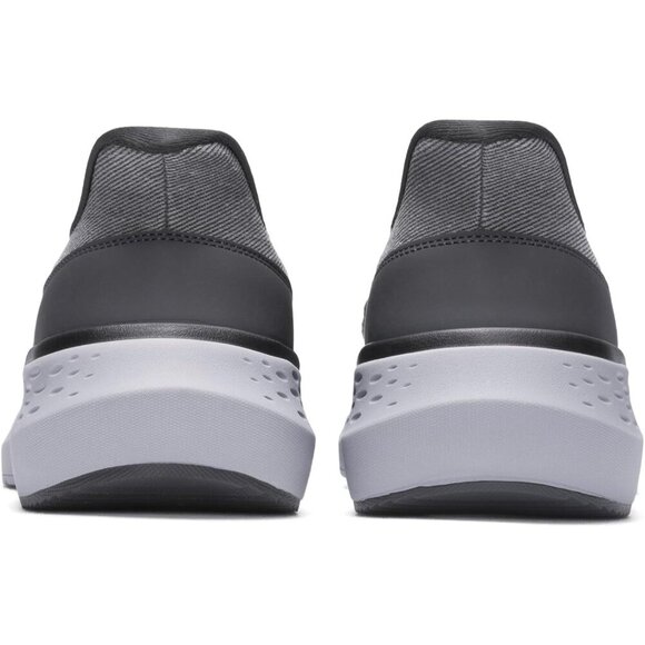 〽️Men Closed Toe Pull-On Loafers Dark Gray Sneakers Canvas Walking Comfort Shoes main image 7